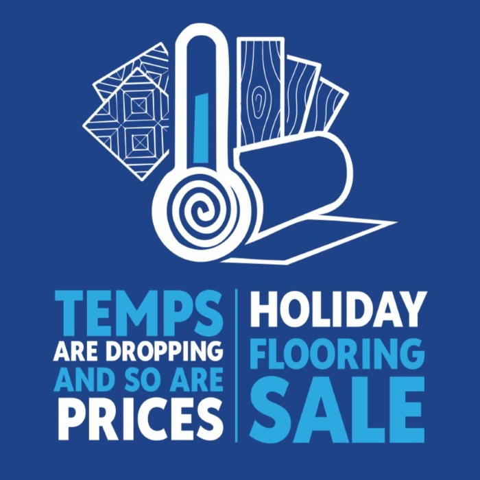 Holiday flooring sale
